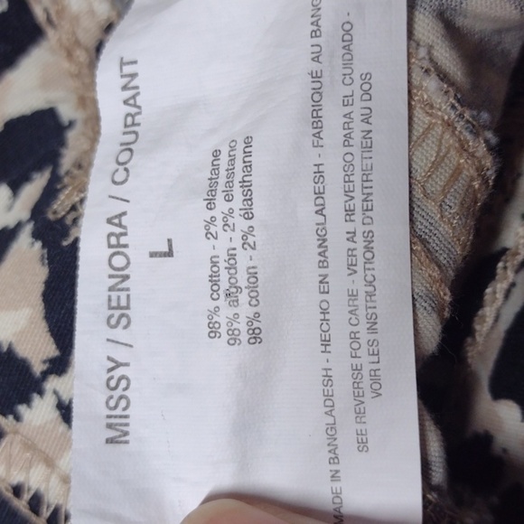 Leopard 98% Cotton Jeggings denim leggings boho - Picture 4 of 9